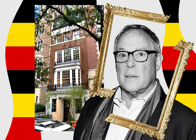 Asher Edelman and 111 East 70th Street (Getty, Google Maps, iStock)