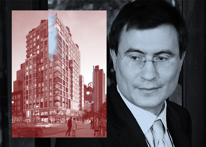 The Hayworth condo project and Chris Hohn of Children’s Investment Fund Management (Getty, The Hayworth)