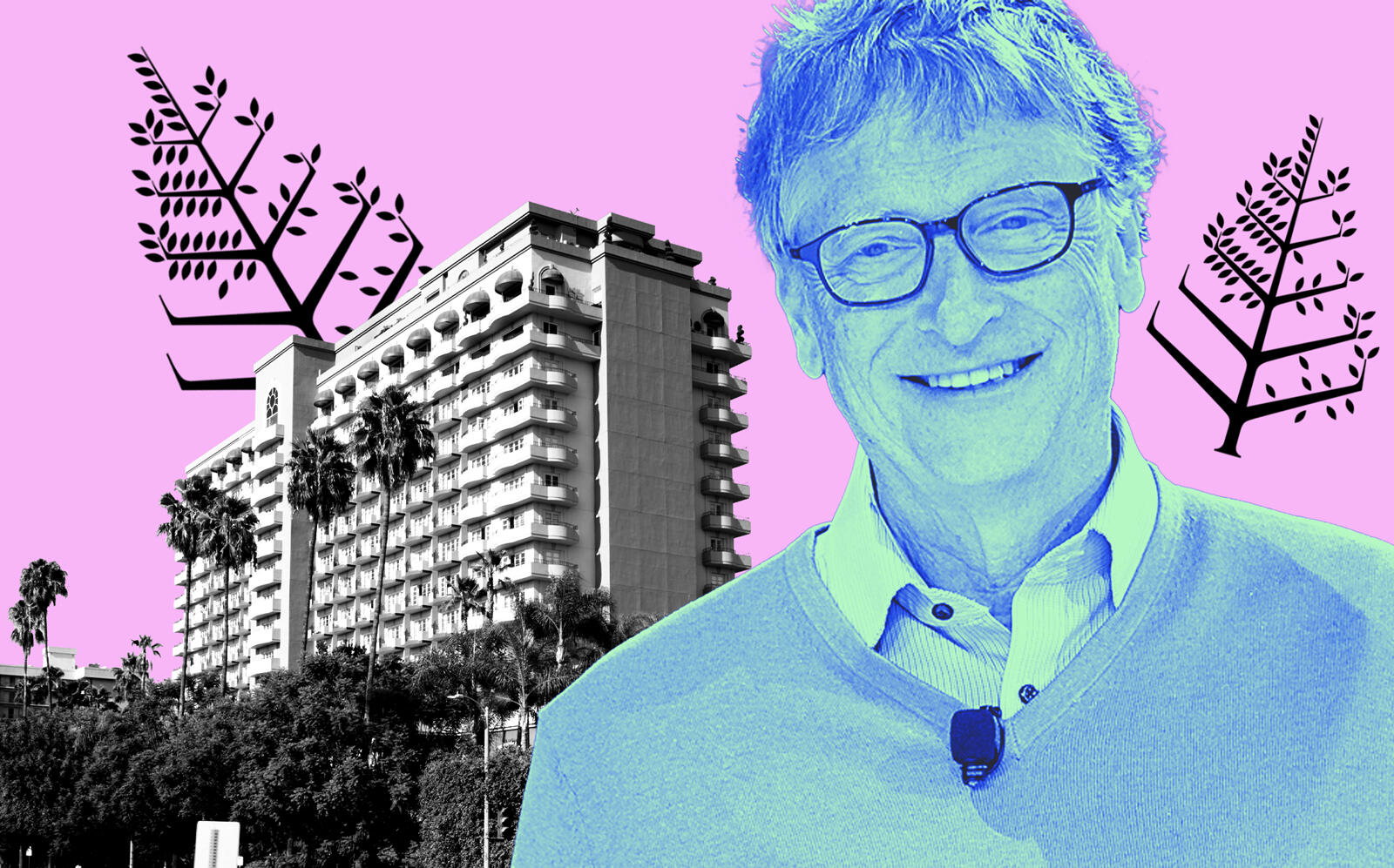 Bill Gate and the Four Seasons in Beverly Hills (Getty)