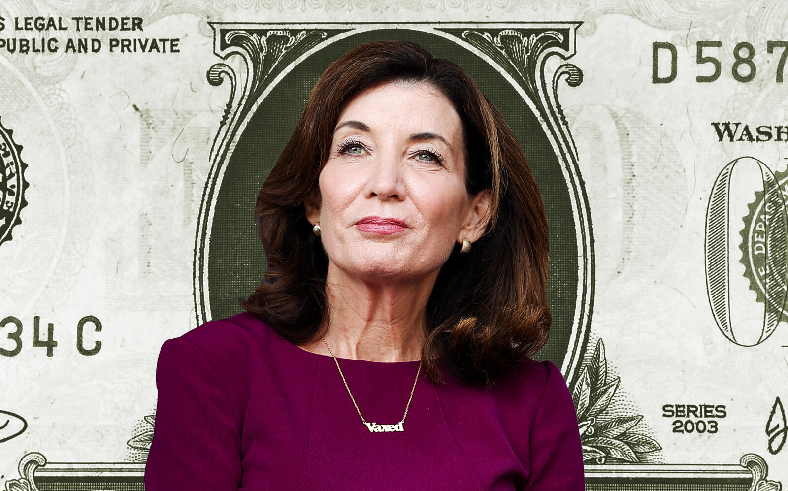 Gov. Kathy Hochul, who announced today that the state has now approved or distributed $1.2 billion in federal rental assistance funds (Getty)