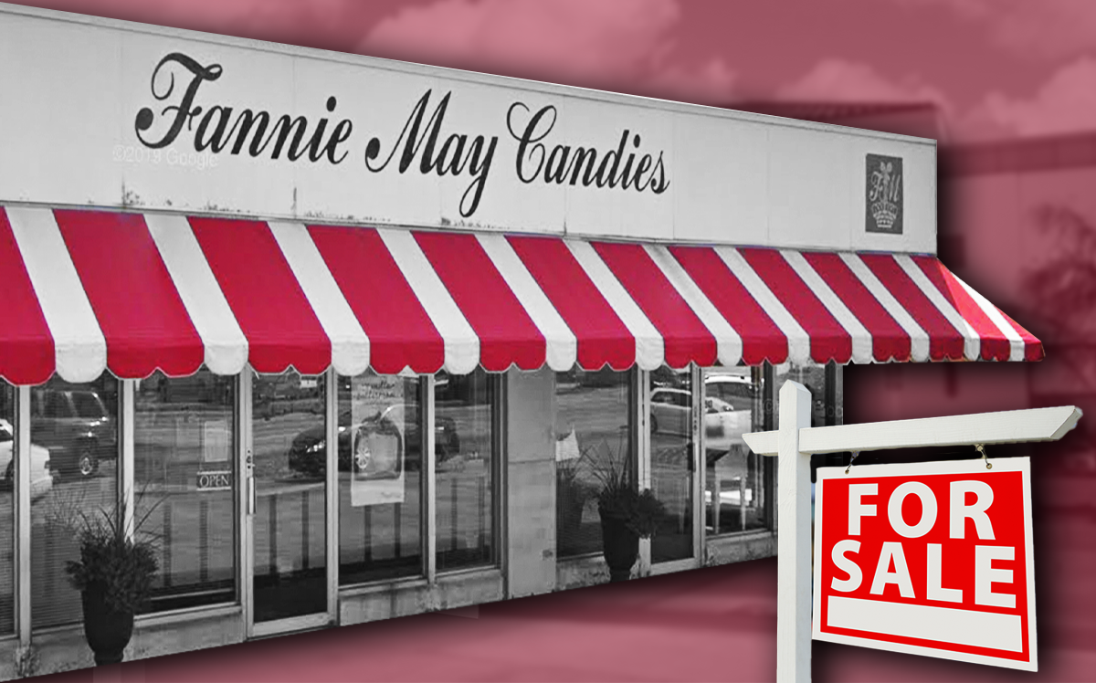 Several retail stores leased to chocolate company Fannie May hit the market. Six of the 7 locations are in the suburbs (iStock)