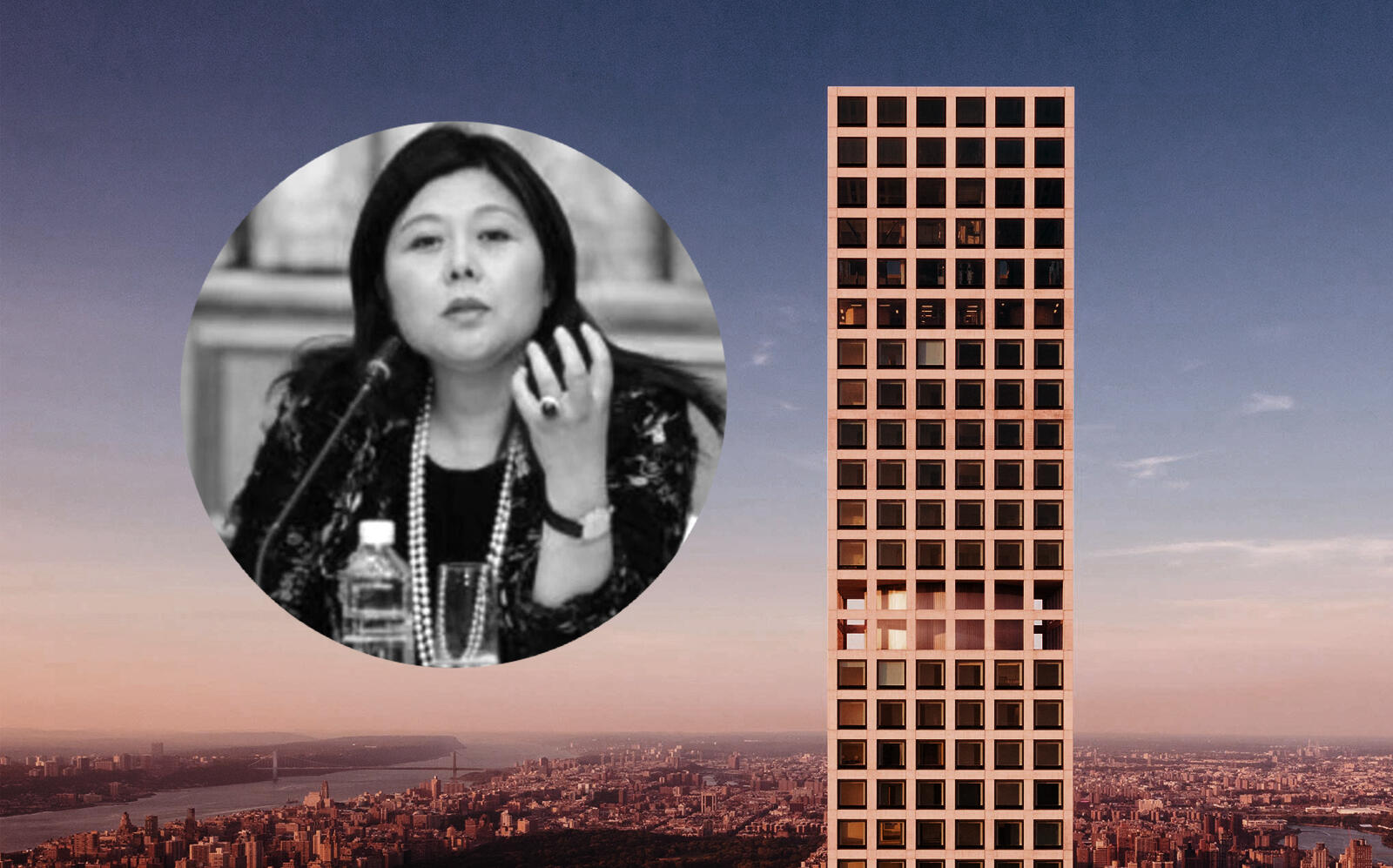 Whitney Duan and 432 Park Ave (432 Park)
