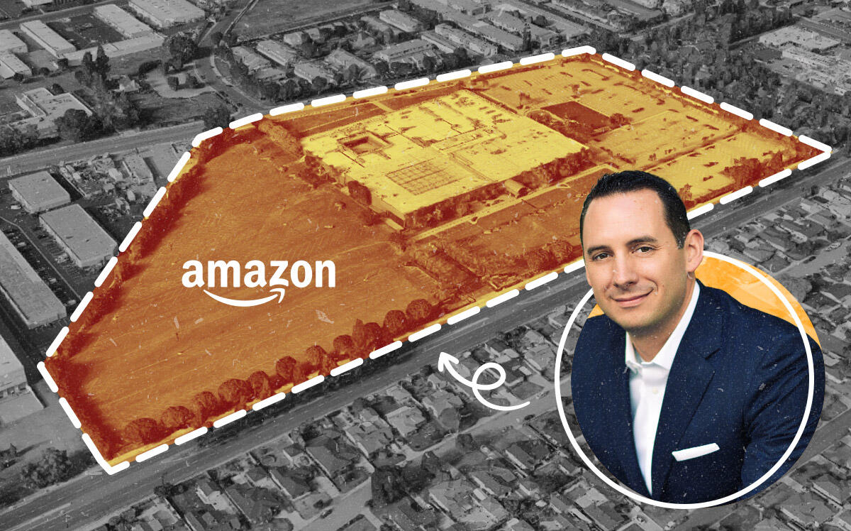 Future Amazon Delivery Center at 1211 E. Badillo Street &amp; Scott Murray (Partner, Greenlaw Partners) (LinkedIn, Wikipedia)