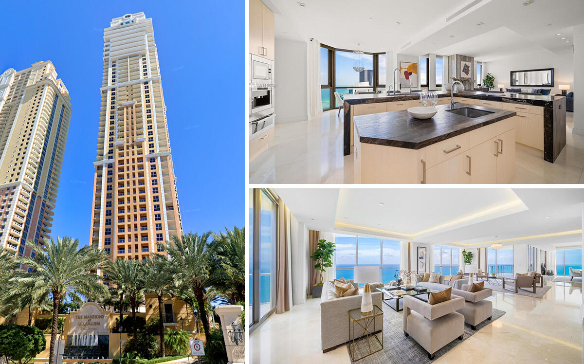 $10M closing of Mansions at Acqualina tower suite tops weekly condo sales