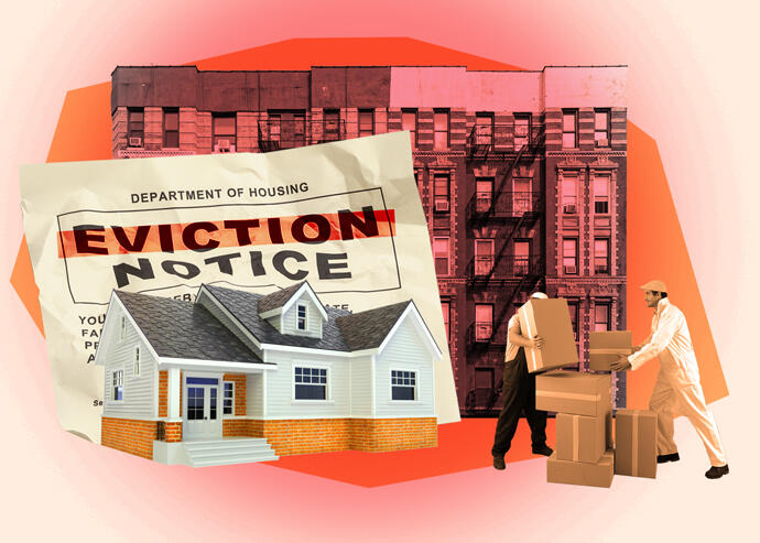 Eviction filings across the country in September were reportedly about half of the month’s pre-pandemic average. (iStock)