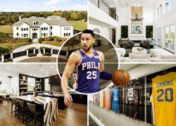 Philadelphia 76ers’ fallen star Ben Simmons lists NJ mansion for $5M