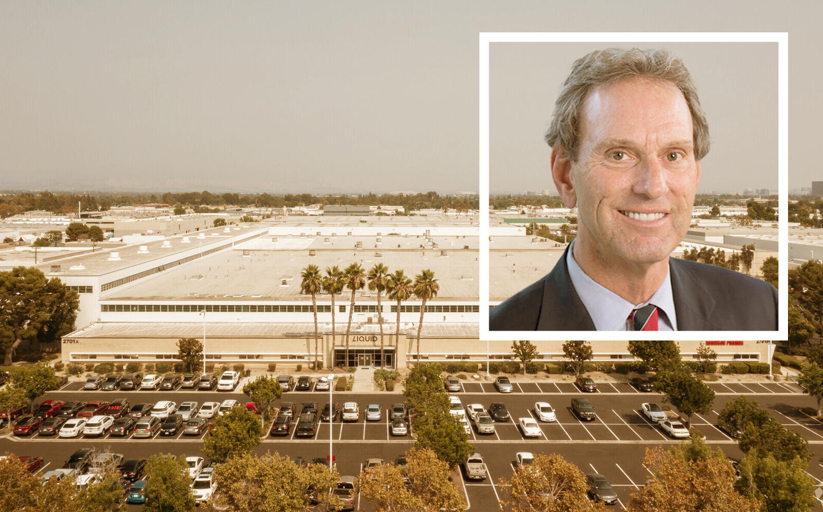 CenterPoint Properties CEO Bob Chapman and one of the industrial properties (LoopNet, CenterPoint)
