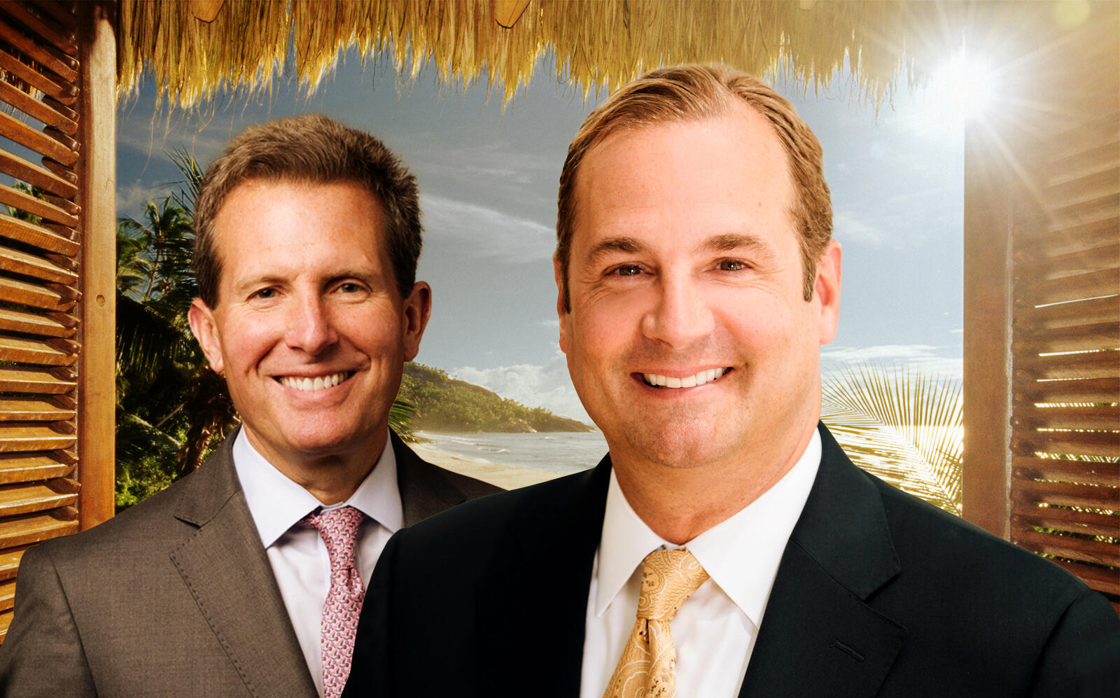 Wyndham CEO Geoff Ballotti and Marriott CEO Anthony Capuano (Getty, Wyndham, Marriott)