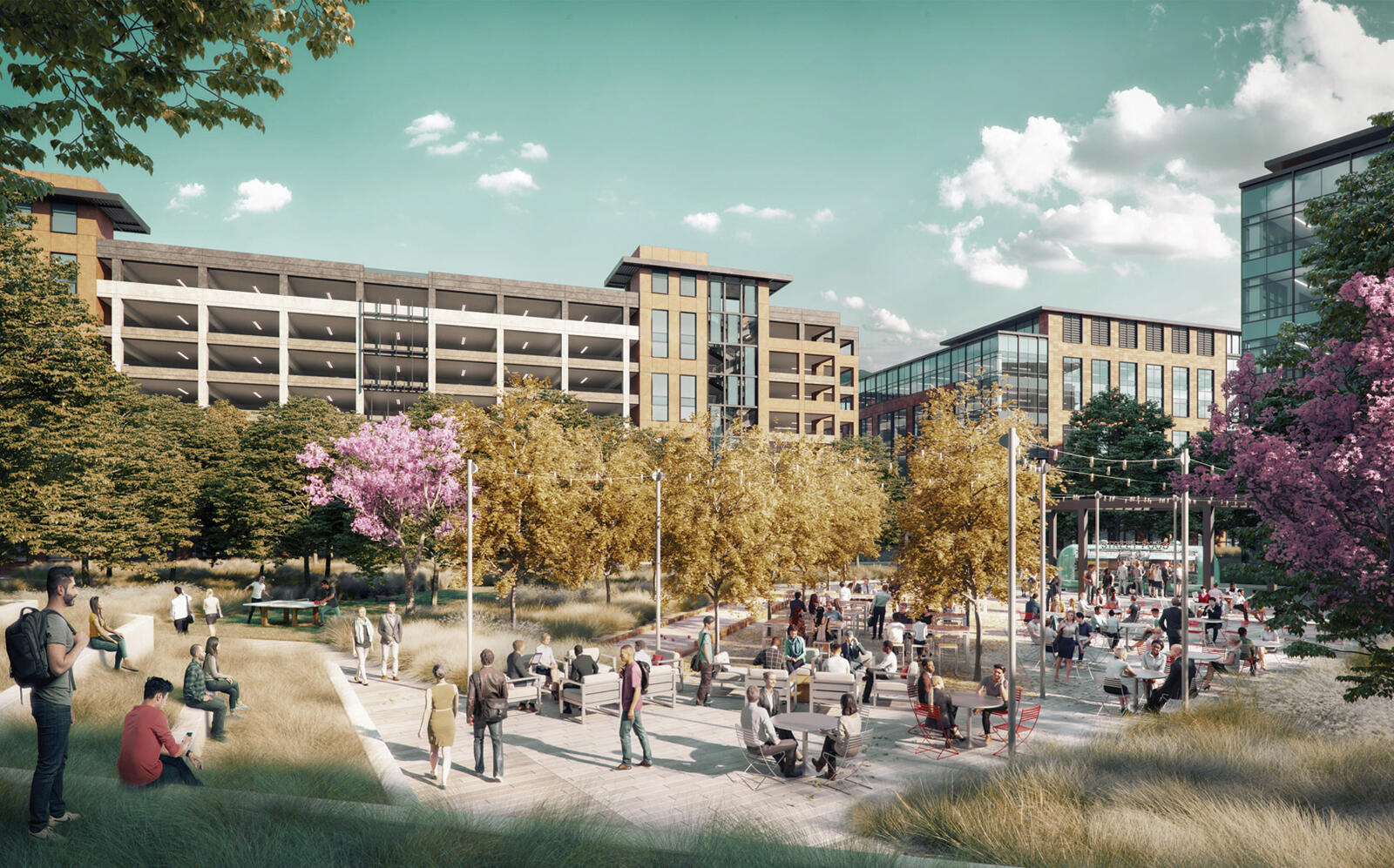 Rendering of the Southline Project (DES Architects + Engineers)