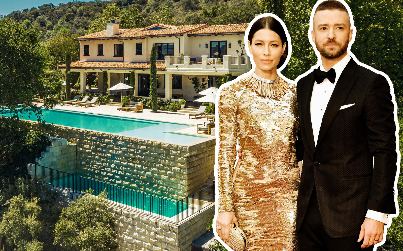 Justin Timberlake, Jessica Biel List Hollywood Hills Estate