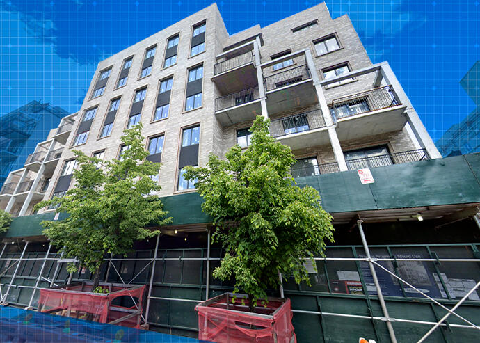 Foreclosure Auction Set For Williamsburg Apartment Project   FT Thumbnail New South Williamsburg Residential Building2 