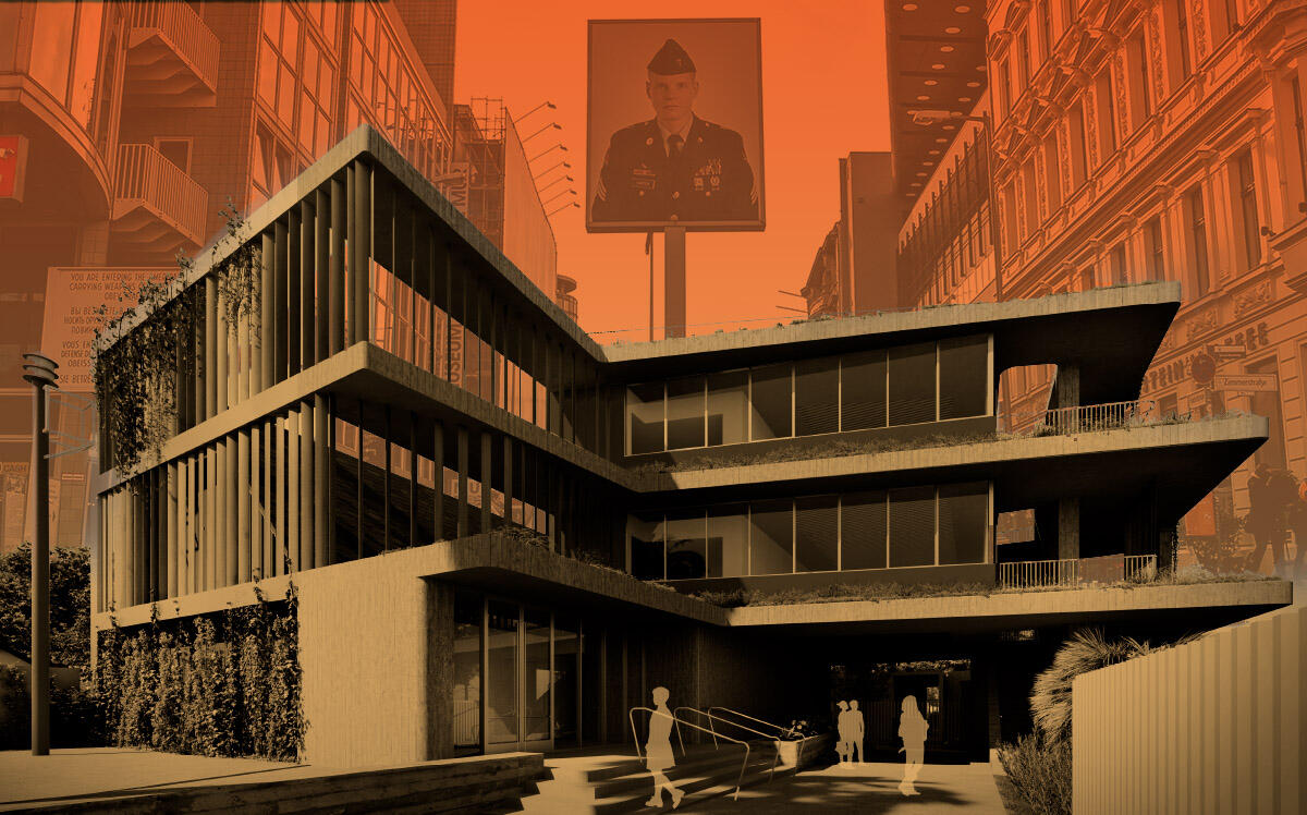 Render of Culver City’s Cold War museum (AUX ARCHITECTURE, Getty Images)