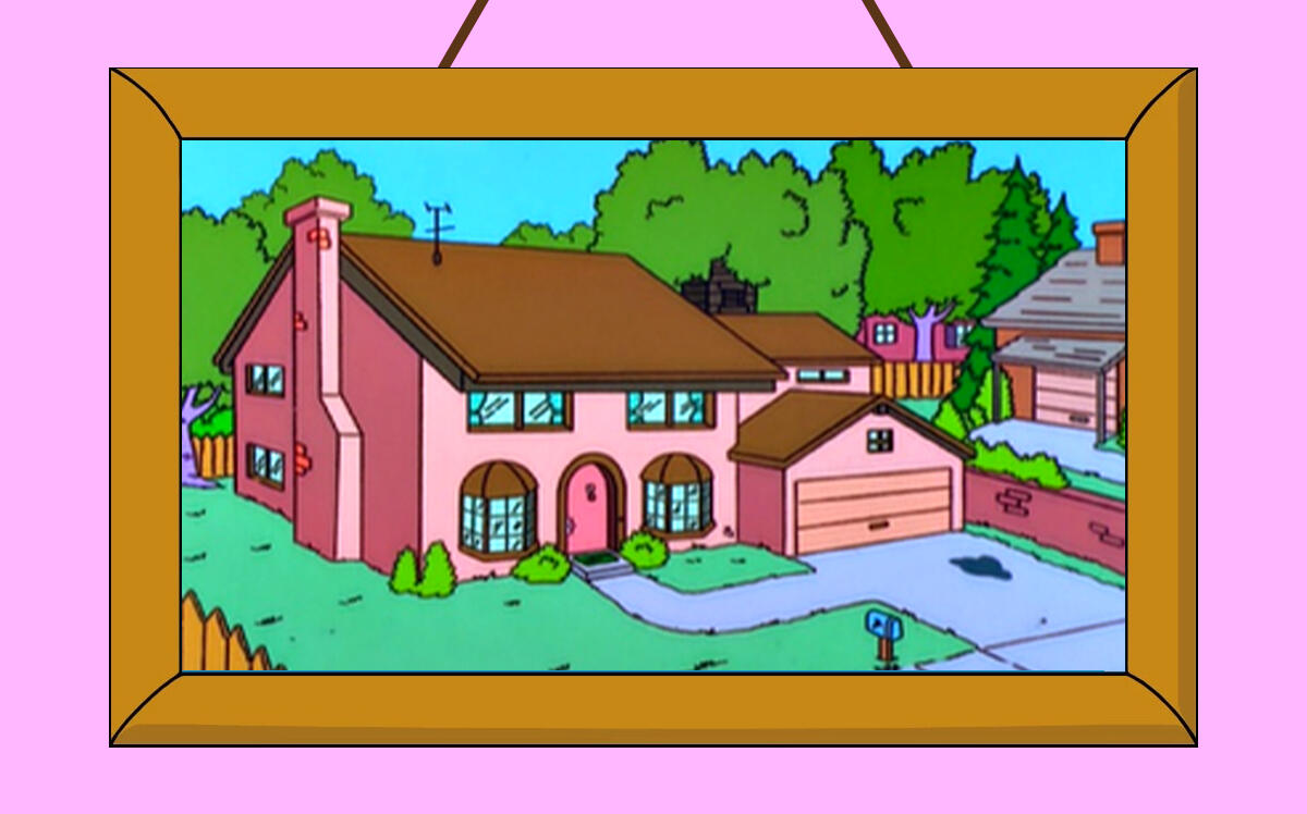 D’oh! Realtors list home from “The Simpsons”