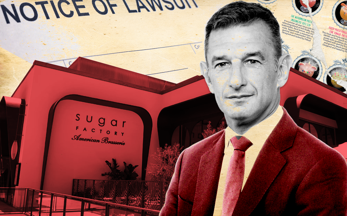 Jean-Marie Tritant, chief executive officer, Unibail-Rodamco-Westfield, in front of the Sugar Factory Century City (Sugar Factory, Unibail-Rodamco-Westfield, iStock)