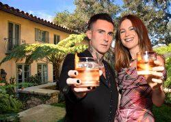 Adam Levine, Behati Prinsloo make sweet music on Montecito flip