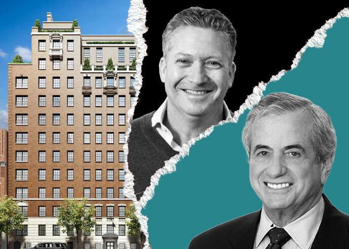 12 East 88th Street, Jonathan Simon of Simon Baron Development, and Barry Fox, attorney retired from Cleary Gottlieb (Rosario Candela, Cleary Gottlieb)