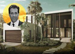 David Gebbia and renderings of the property (Realtor.com, Getty)