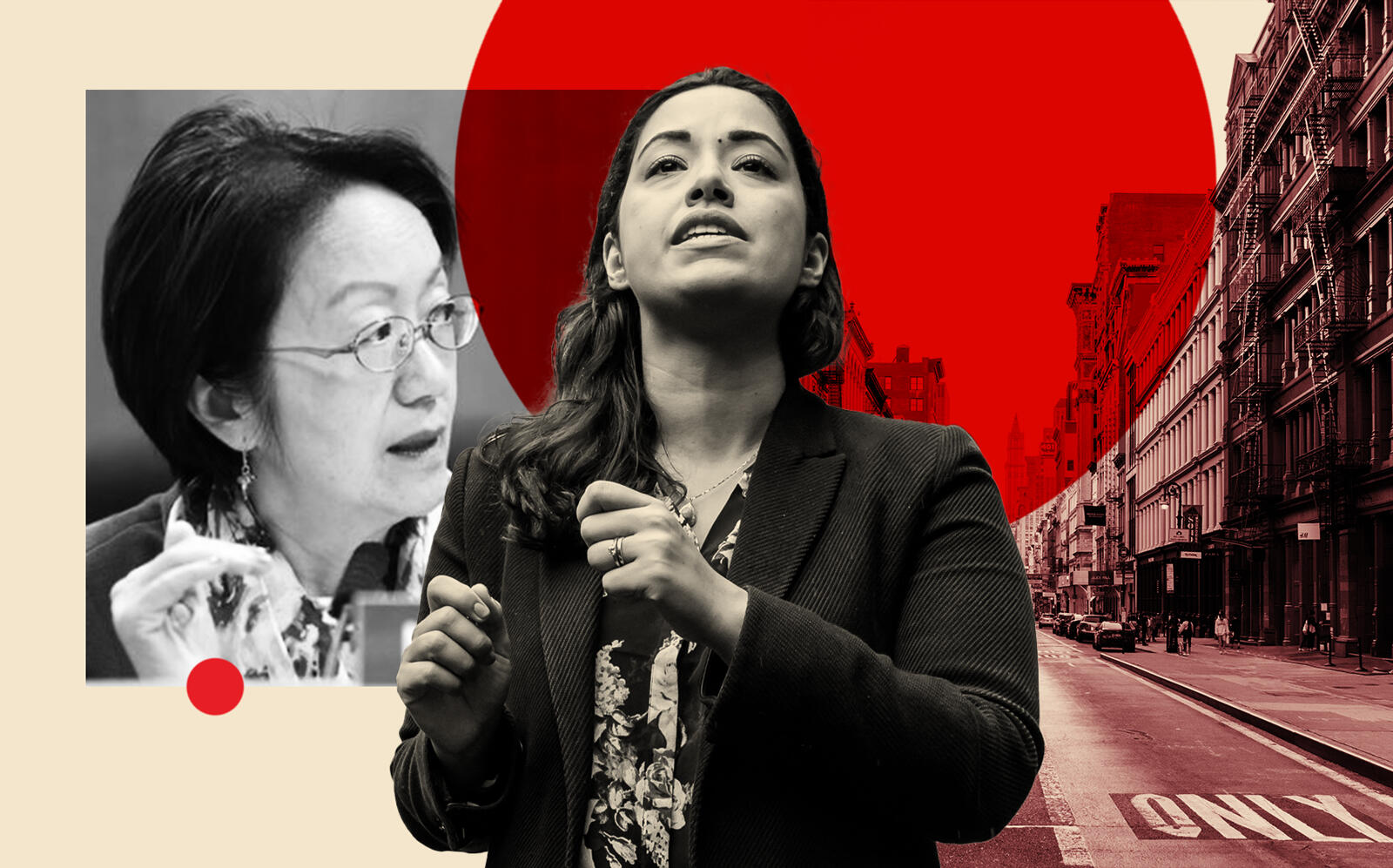Council members Margaret Chin and Carlina Rivera (Getty, iStock)