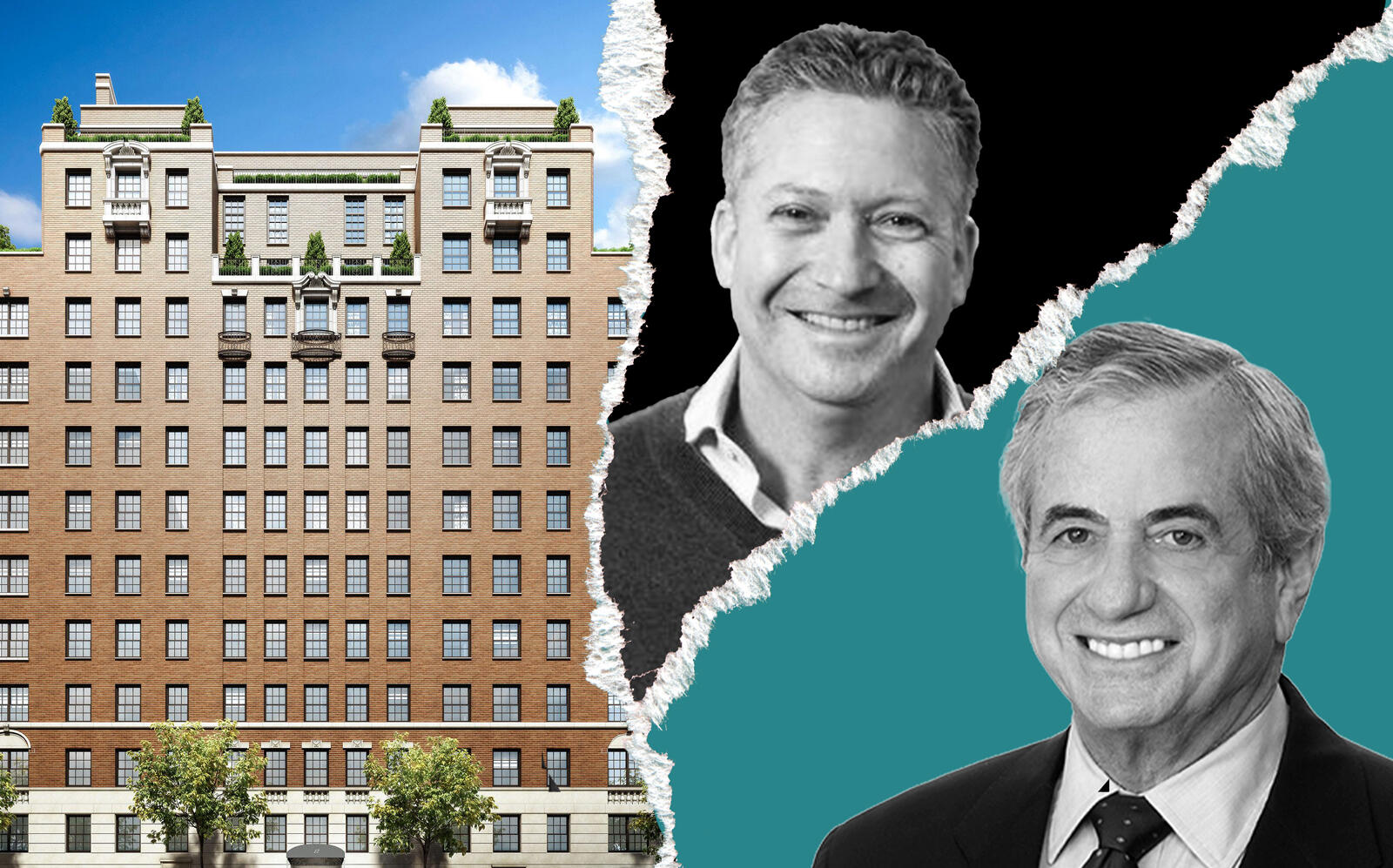 12 East 88th Street, Jonathan Simon of Simon Baron Development, and Barry Fox, attorney retired from Cleary Gottlieb (Rosario Candela, Cleary Gottlieb)