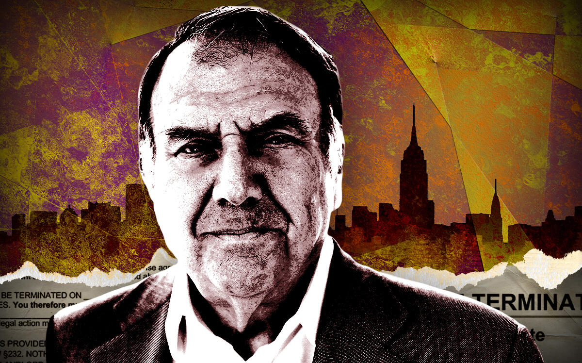 Richard LeFrak, billionaire businessman and CEO of LeFrak (Getty Images/Illustration by Steven Dilakian for The Real Deal)
