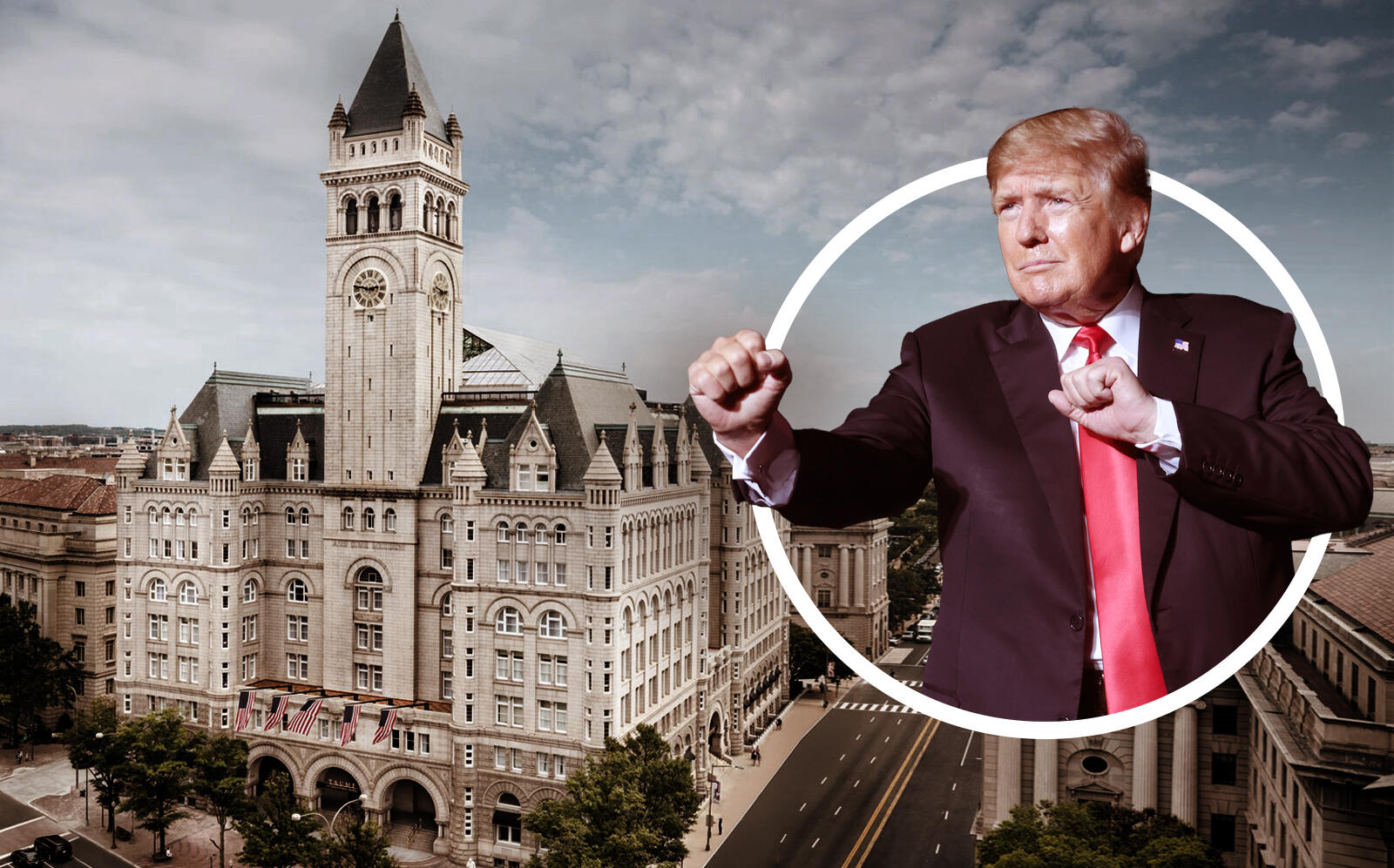 Trump International Hotel D.C. and Donald Trump (Getty, Trump Hotels)