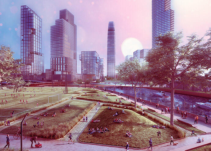 Rendering of Lincoln Yards Project (Lincoln Yards Project)