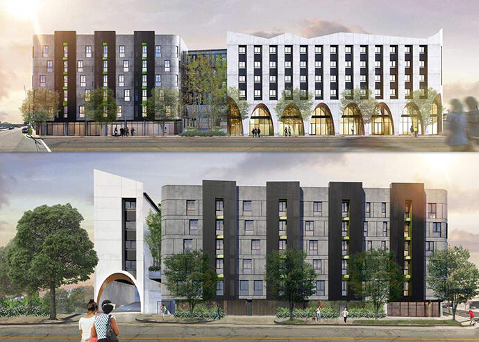81-unit apartment complex underway in Lincoln Heights