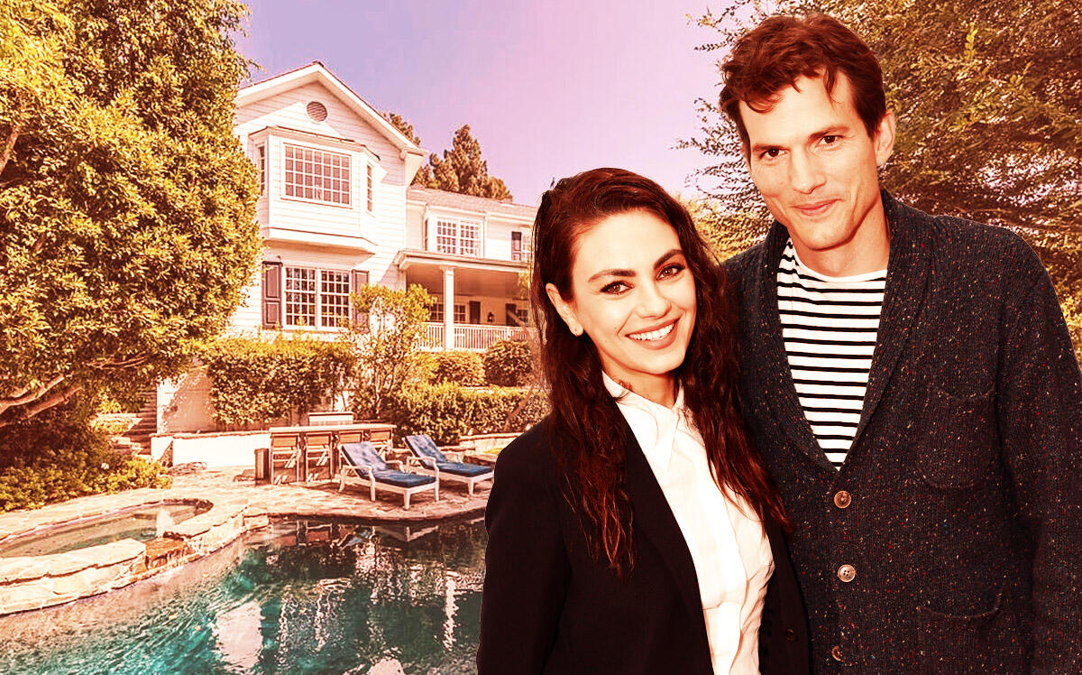 Ashton Kutcher And Mila Kunis Sell Hidden Valley Home For $10M (Getty Images, Zillow)