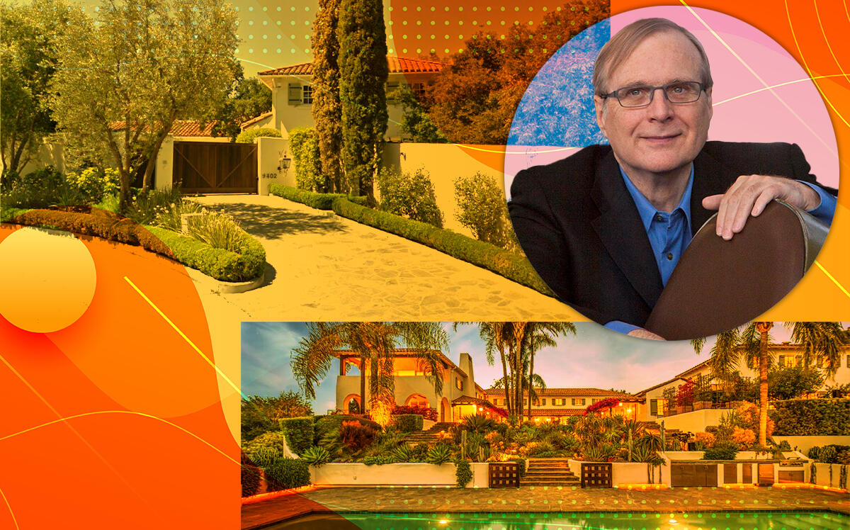 Paul Allen and 9402 Beverly Crest Dr, Beverly Hills (Zillow, Wikipedia, Google Maps)
