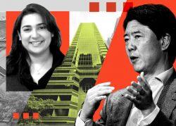 Panagram CEO John Kim, 65 East 55th Street and Quilvest Capital Partners' Frances Madrid (Getty, Google Maps, Quilvest)