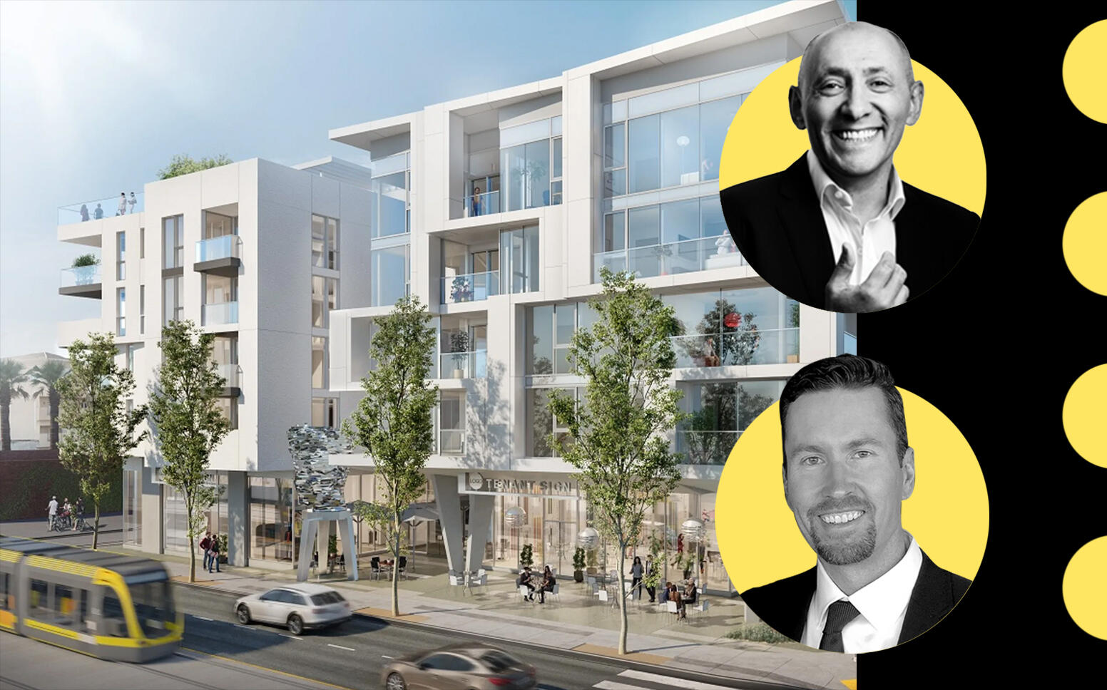 Neil Shekhter, WS Communities CEO Scott Walter and 1550 Lincoln Boulevard