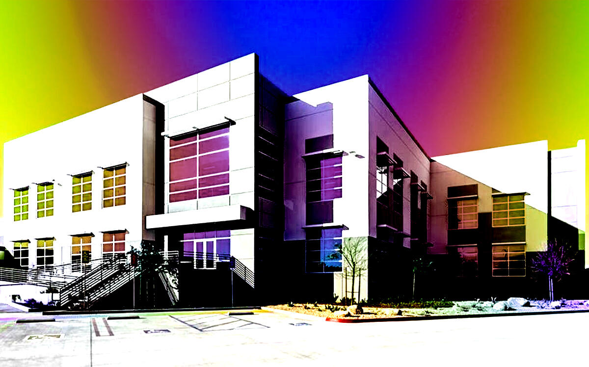 An illustration of the Freeway Business Center (Freeway Business Center)