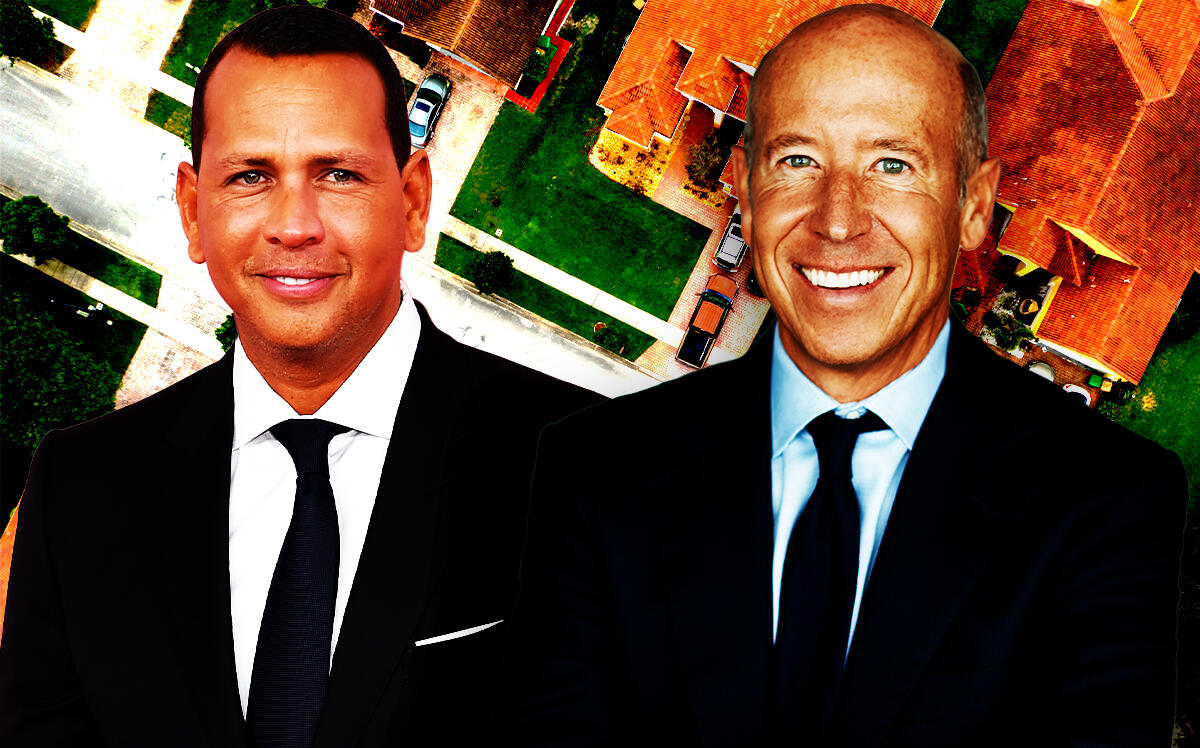 From left: Alex Rodriguez and Barry Sternlicht (Getty Images, Starwood Capital Group, iStock)