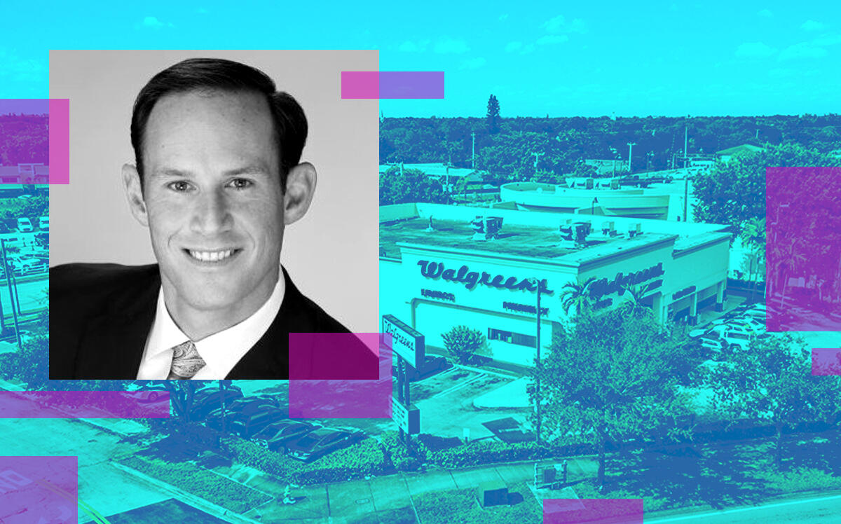 Steven Swanson II with the Walgreens at 9020 Biscayne Boulevard (LinkedIn, JLL)