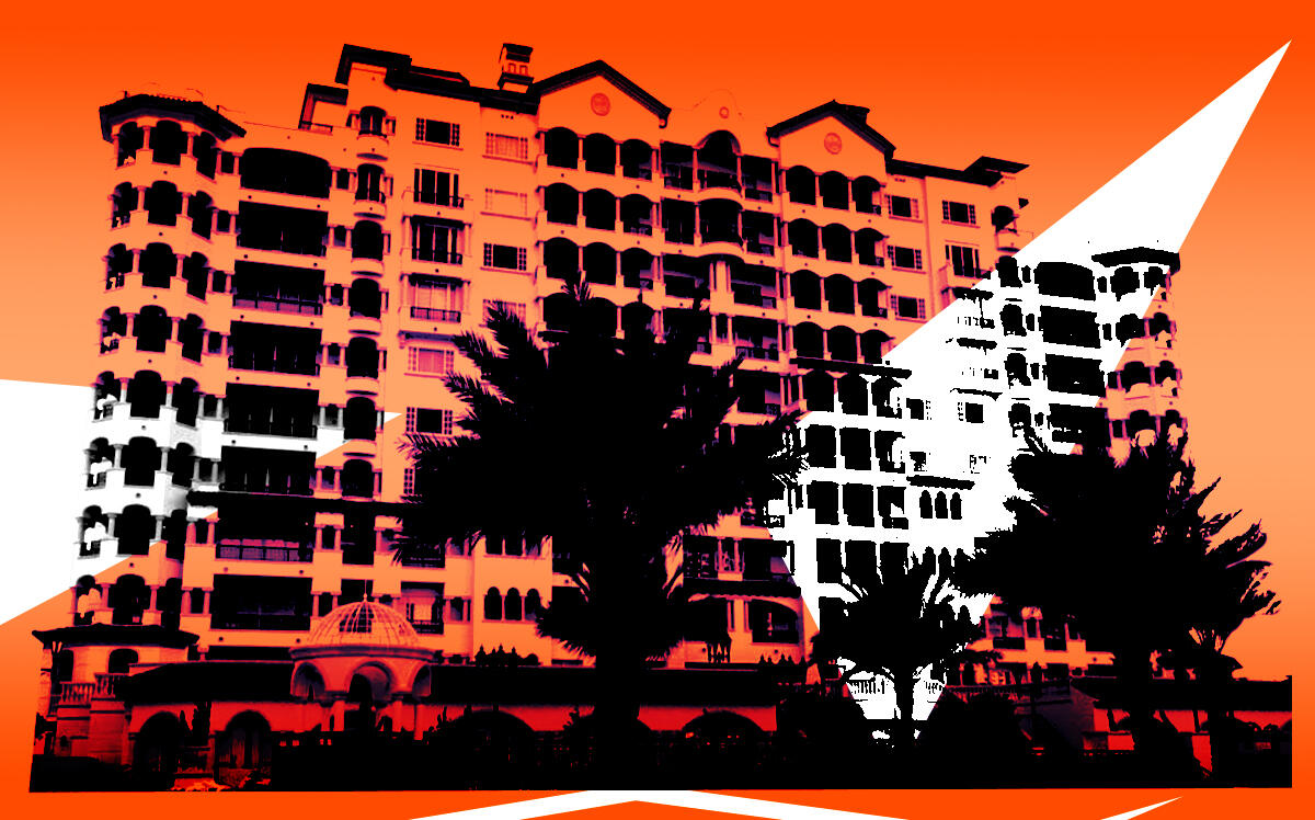 A photo illustration of Palazzo Del Mare at 7111-7193 Fisher Island Dr Miami Beach, FL 33109 (Condo.com)