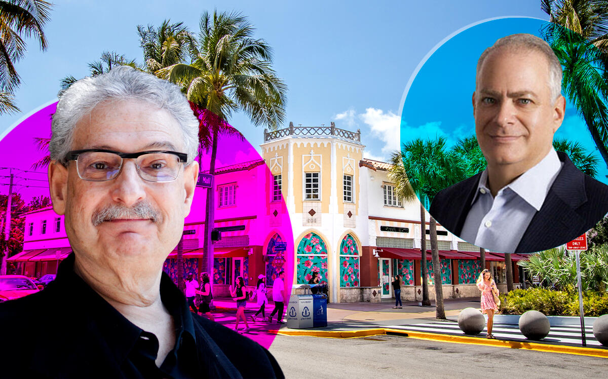 600 Lincoln Road with Cheesecake Factory CEO David Overton and Stephen Bittel (Getty, Terranova)