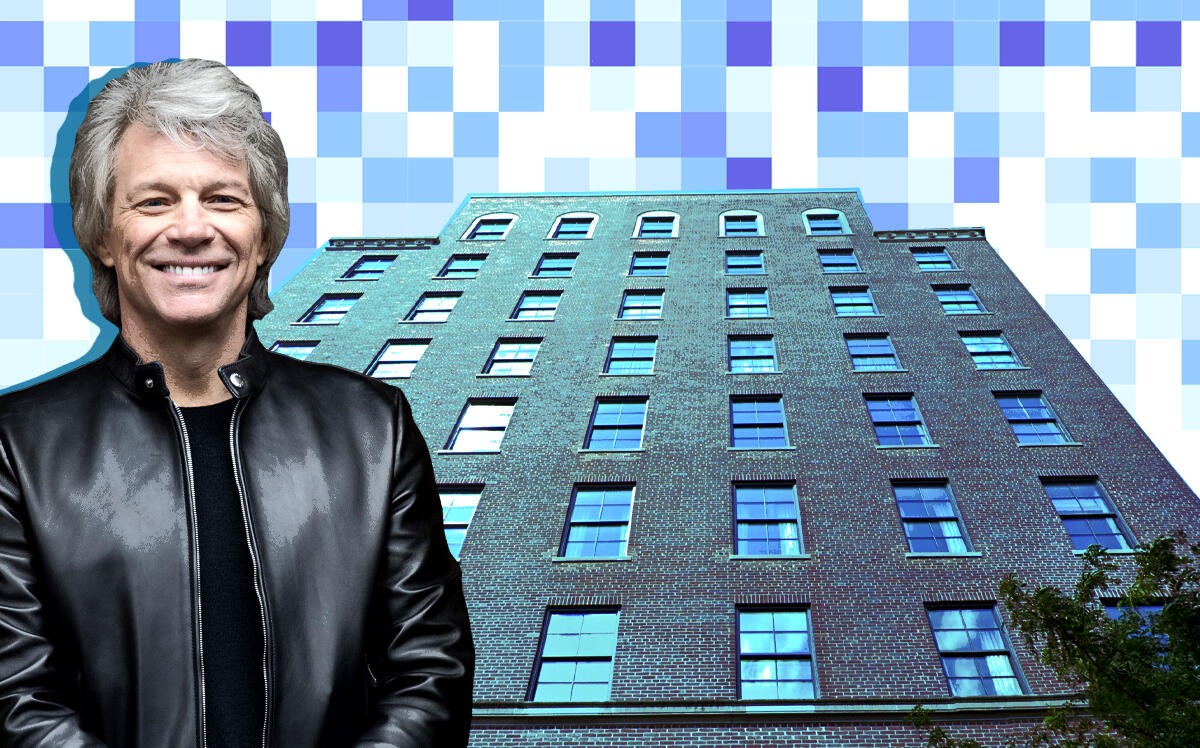 Jon Bon Jovi with 155 West 11th Street (Getty, Google Maps, iStock)