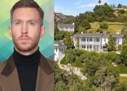 DJ Calvin Harris lists Benedict Canyon estate