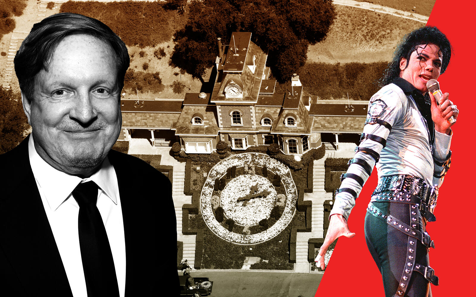 Neverland Ranch with Ron Burkle and Michael Jackson (Getty)