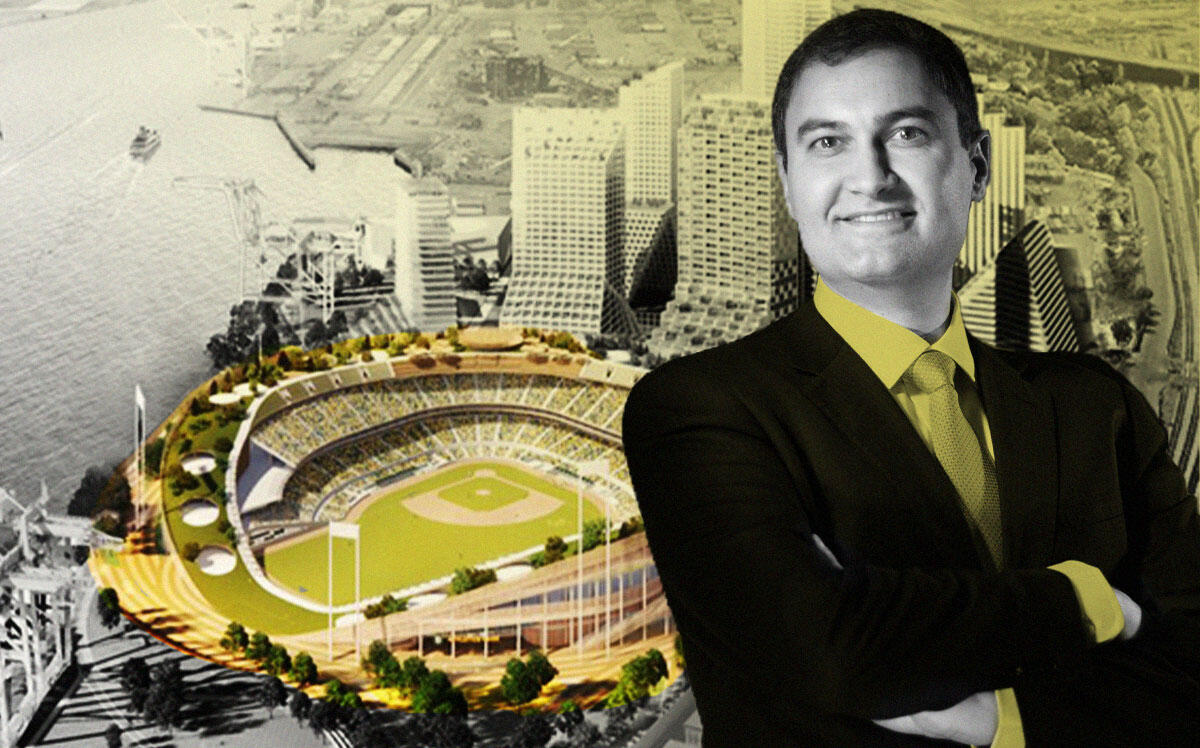 Dave Kaval and the Oakland A’s stadium project (Getty, Oakland A’s)