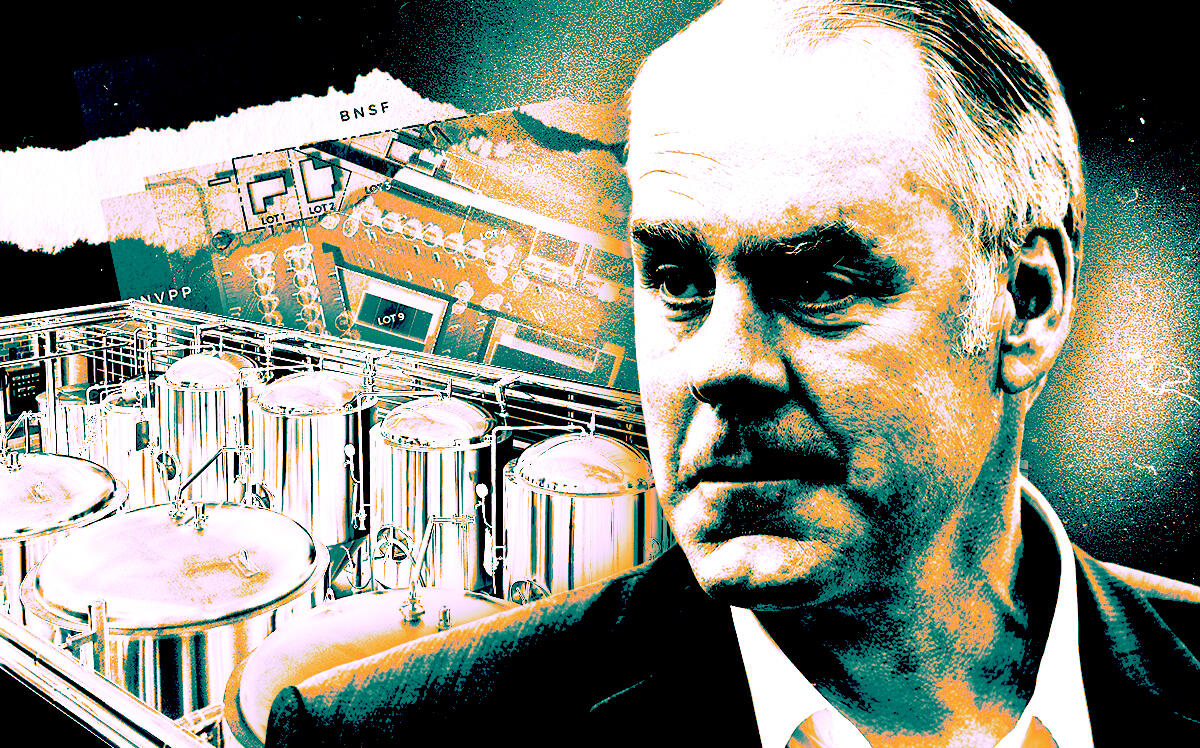 Ryan Zinke, former U.S. Interior Secretary (Getty Images, iStock/Photo Illustration by Steven Dilakian for The Real Deal)