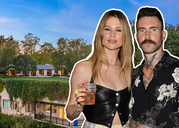 Adam Levine and Behati Prinsloo list Pacific Palisades estate for $57M