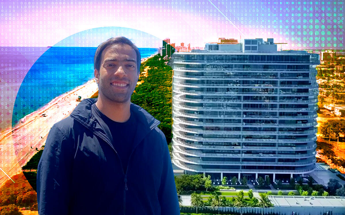 Marc K. Bhargava and 8701 Collins Avenue, Unit 601, Eighty Seven Park in Miami Beach (Compass, LinkedIn)