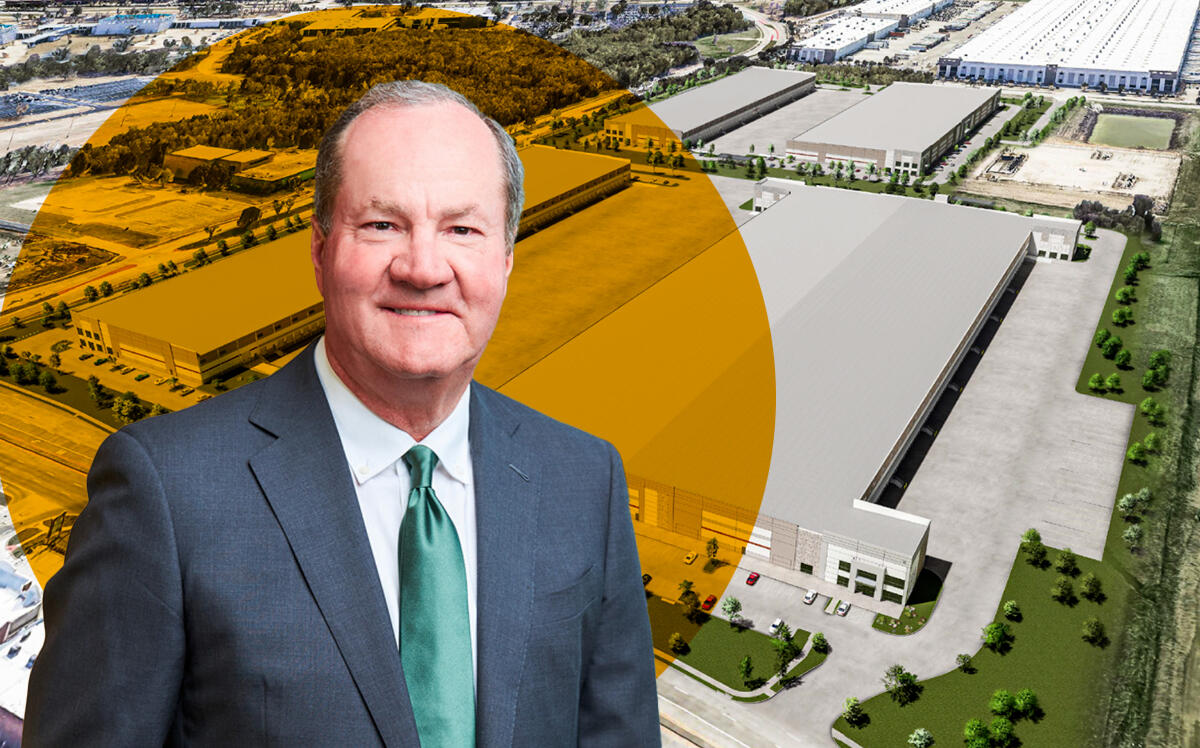 Jeffrey Hines and Red River Business Park in Lewisville (Hines)