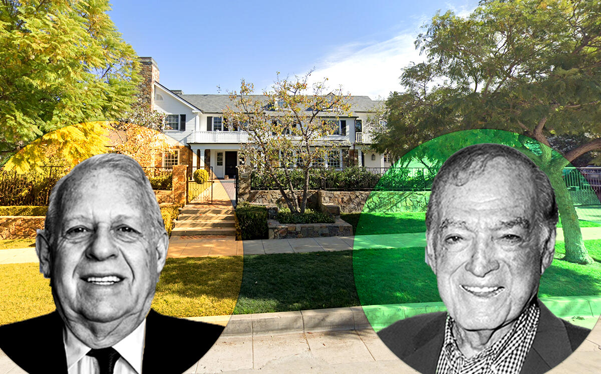 Robert Barth and Stanley Black with 840 Greenway Drive (Getty Images and Google Maps)