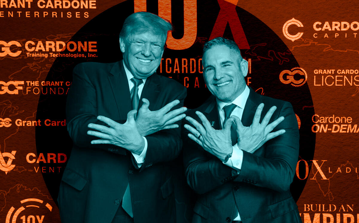 Donald Trump and Grant Cardone (Cardone Enterprises)