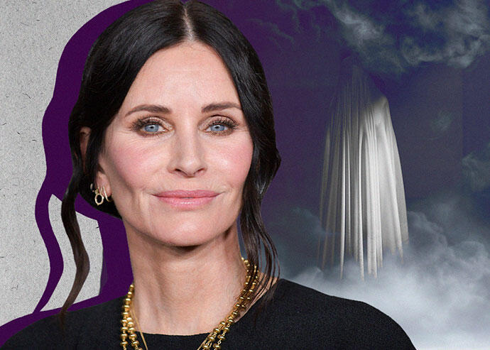 Courteney Cox hightailed it from LA home because of ghost