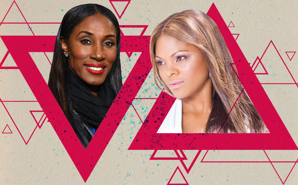 Lisa Leslie and Tomi Rose (Getty, Twitter, iStock)