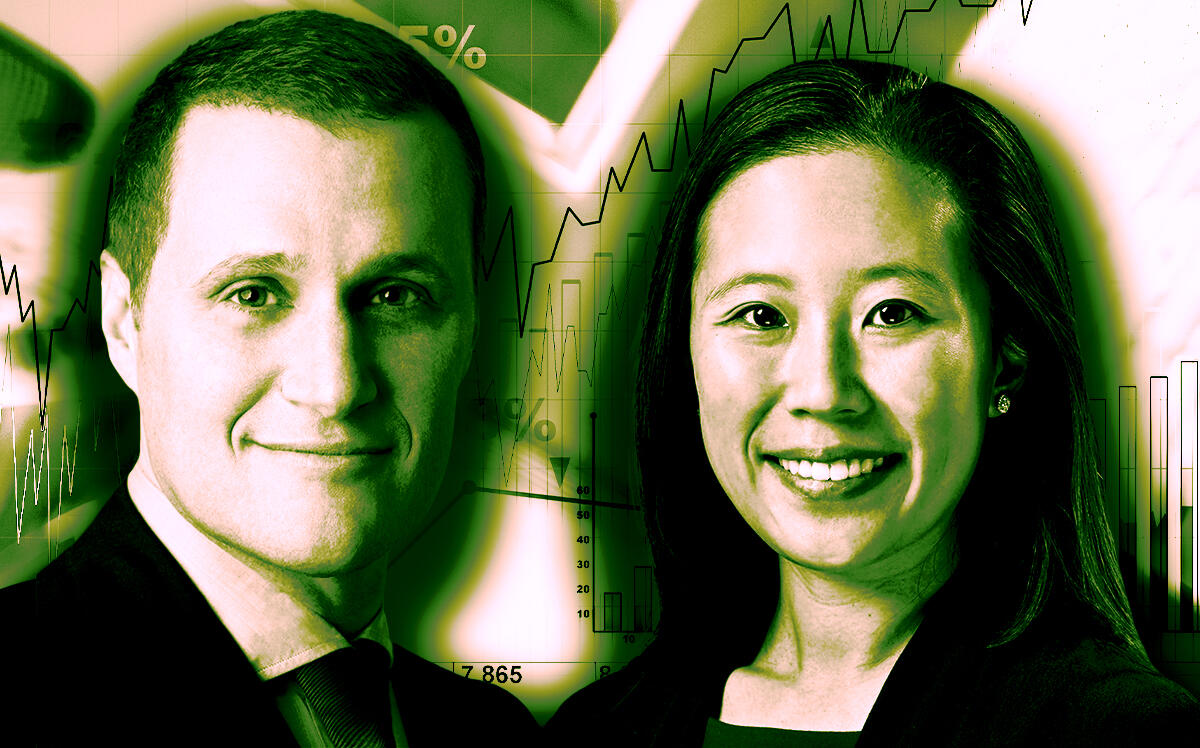 From left: Tishman Speyer CEO Rob Speyer and senior managing director of proptech Jenny Wong (Tishman Speyer, iStock)