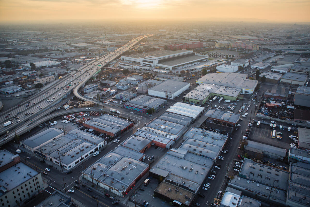 Industrial properties in Downtown Los Angeles (Getty images)